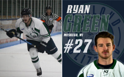 Green receives NAHL honors for the second time this season.