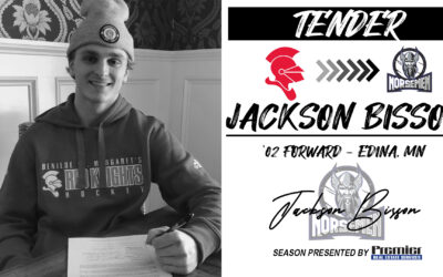 NORSEMEN TENDER JACKSON BISSON FOR FUTURE ROLE IN OFFENSE   