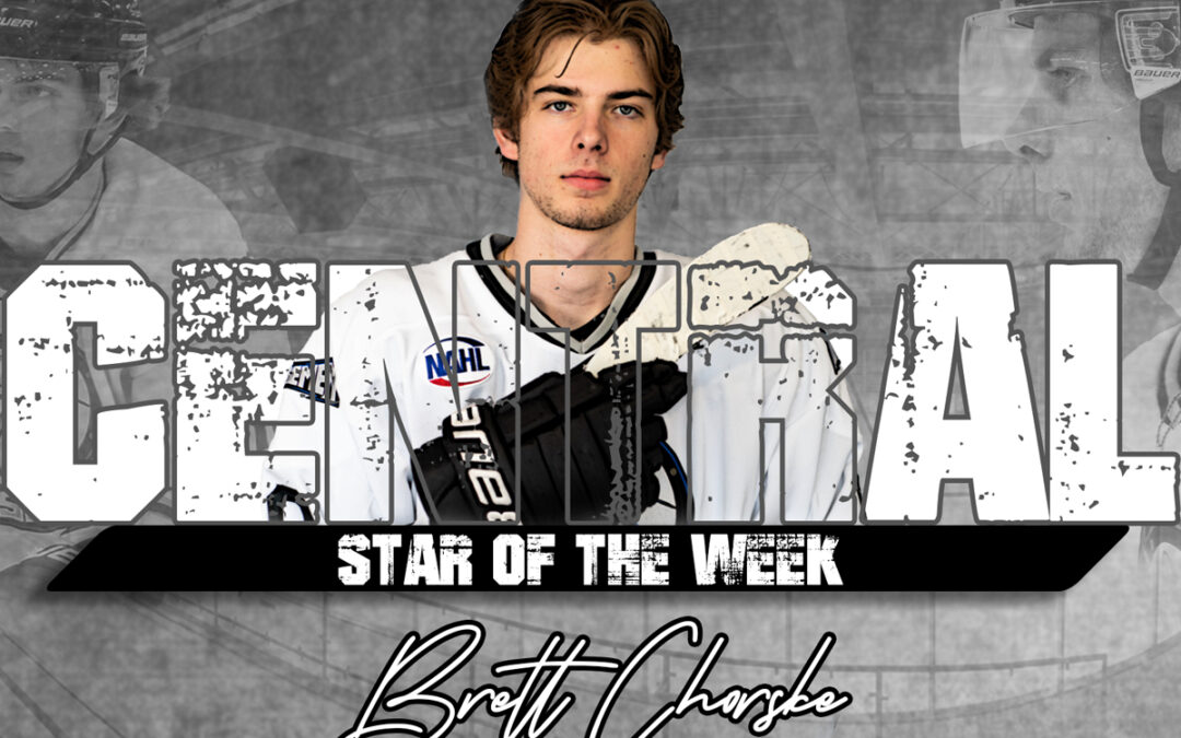 CHORSKE TABBED AS CENTRAL DIVISION STAR OF THE WEEK AFTER EIGHT POINTS IN THREE GAMES   