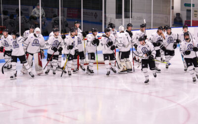NORSEMEN LOSE LATE LEAD, FALL TO BRUINS