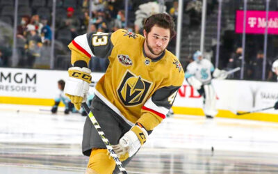 ALUM PAUL COTTER MAKES NHL DEBUT IN VEGAS