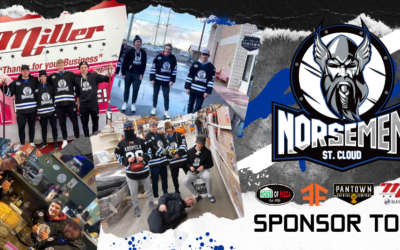 Norsemen Visit Sponsors During Car Rally