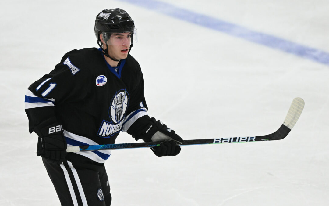 Norsemen Winger Tyler Dysart Named NAHL Bauer Hockey Central Division Star of the Week