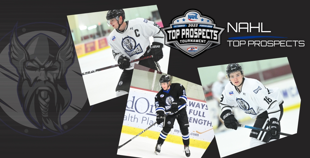 Hong, Kiffin & Wurst Selected to Represent Norsemen in 2023 NAHL Top Prospects Tournament