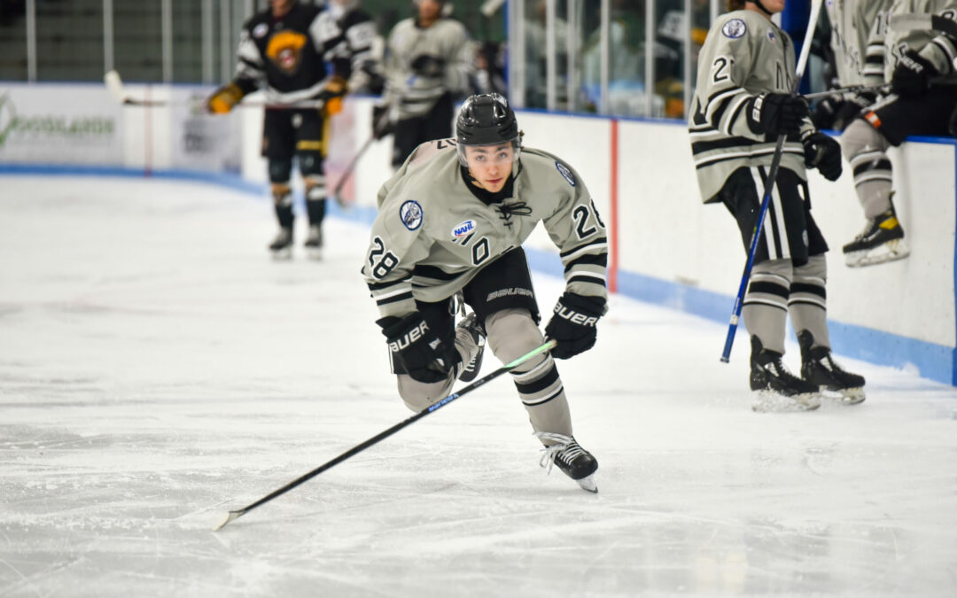 After Bouncing Around the NAHL, Munoz Finding His Role in St. Cloud