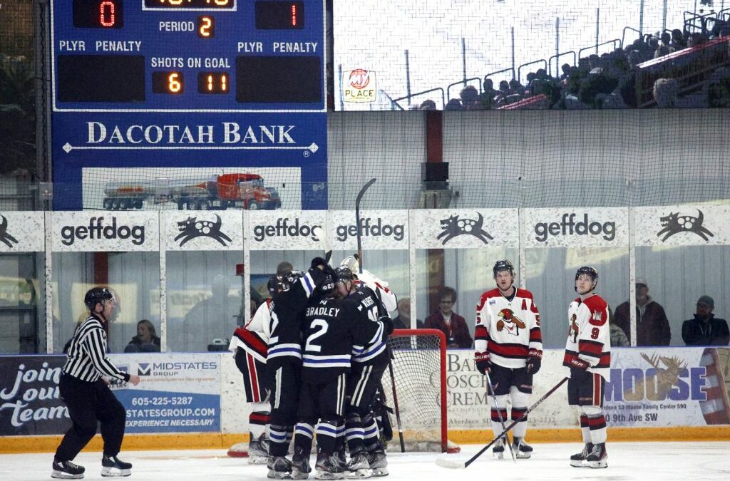 St. Cloud Stuns Aberdeen Faithful by Winning First Two Games in Best-of-Five Playoff Series