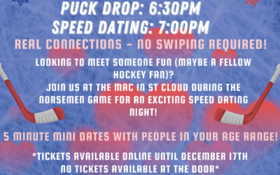 SPEED DATING EVENT AT NORSEMEN GAME CLICK HERE FOR INFO AND LINK
