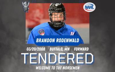 Brandon Rodenwald Signs Tender with Norsemen